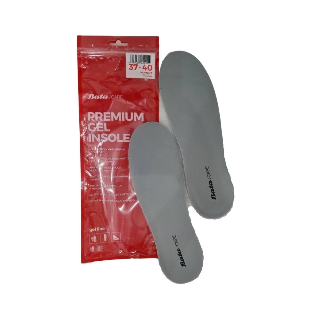 Bata Sneakers Transparent Insoles Gel ShockProof For Women ( 9900162