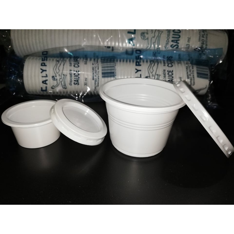 serving cups with lids