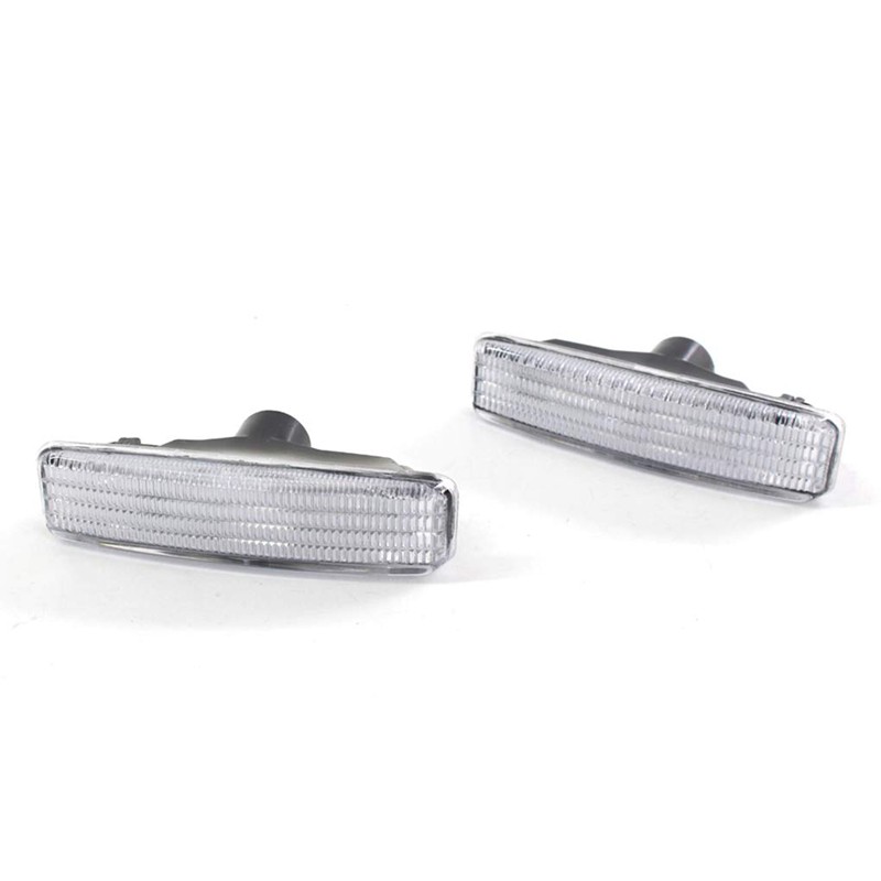 BMW E39 Turn Signal Light Fender Side Marker Lamp Amber Lens 63148360589