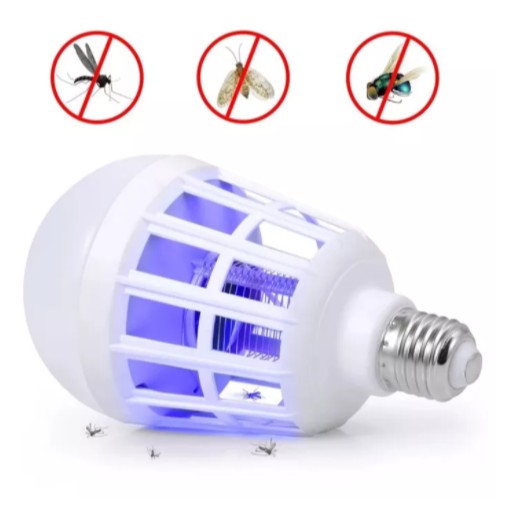 AntiMosquito Lamp Insect Zapper Flying Moths Killer Light Lamp UV LED