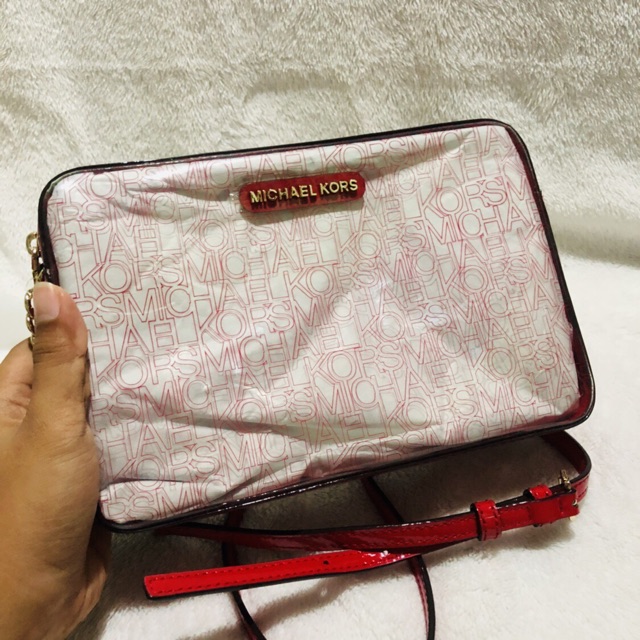 Michael Kors MK Large EW Clear Crossbody Bag | Shopee Philippines