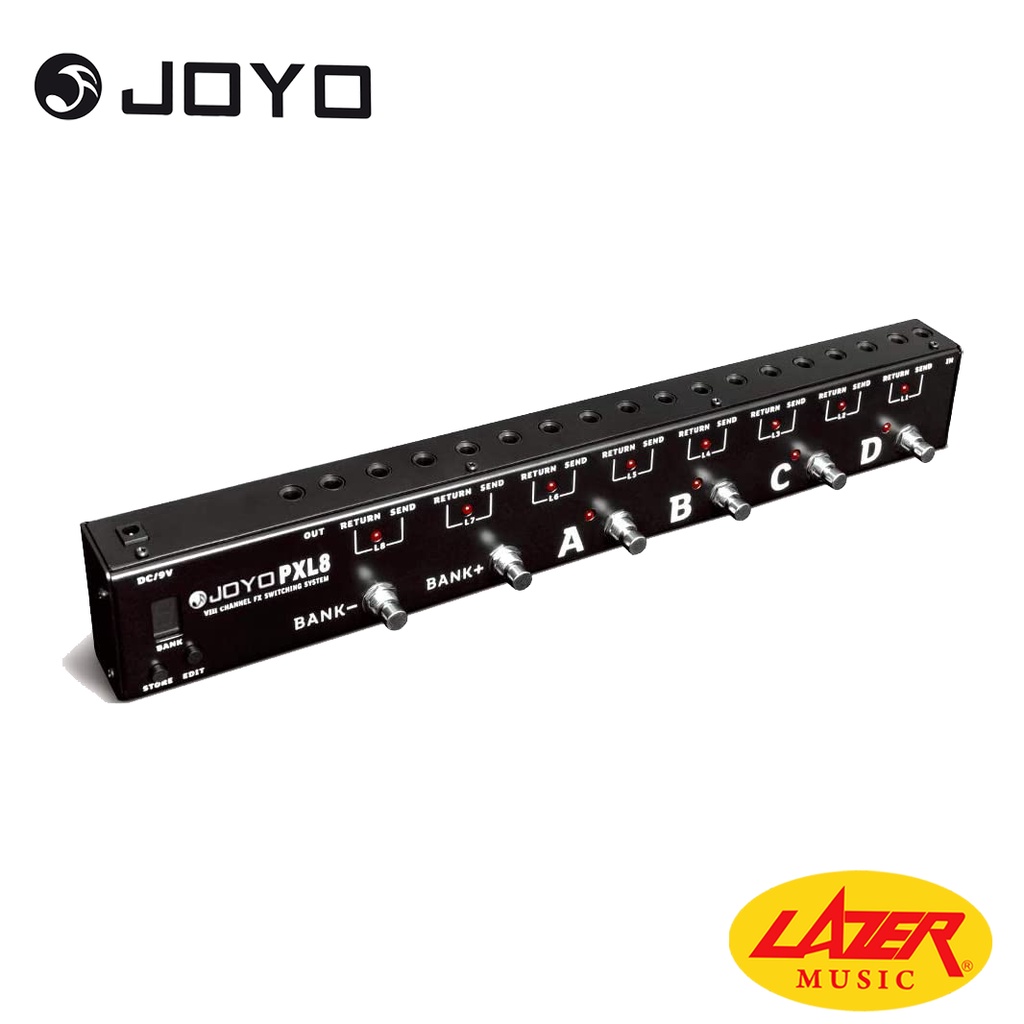 JOYO PXL8 Loop Guitar Effects Pedal Loop Controller (PXL8) Shopee