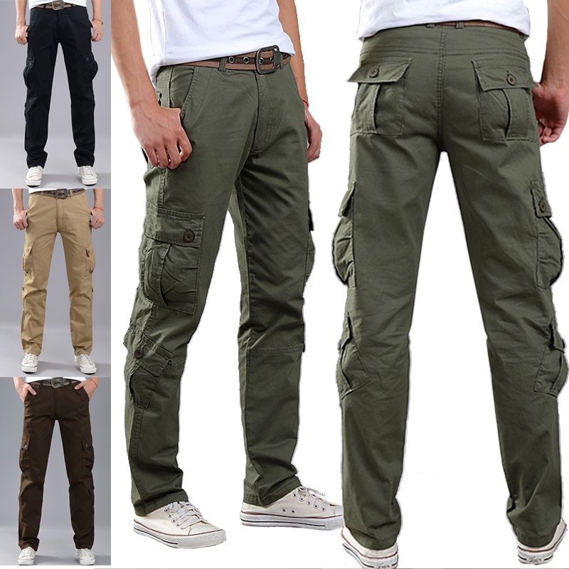 cargo multi pocket pants