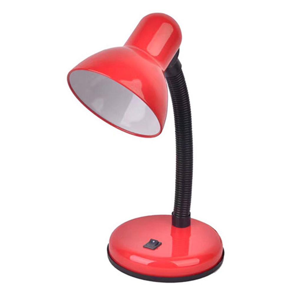 red table lamp