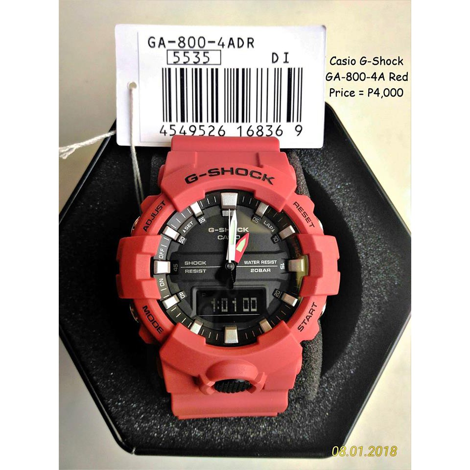 g shock ga 800 price