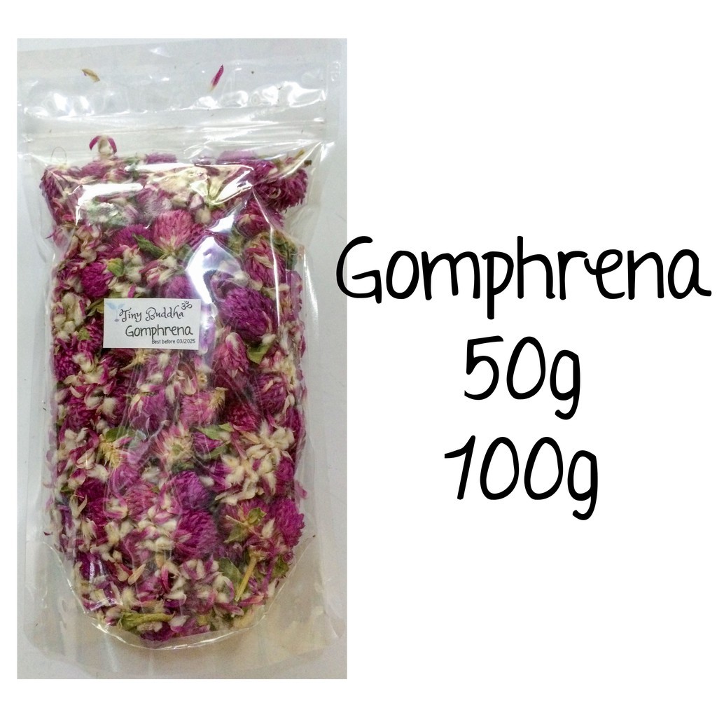 Organic Dried Gomphrena Globe Amaranth Flower Tea 50g 100g Shopee Philippines