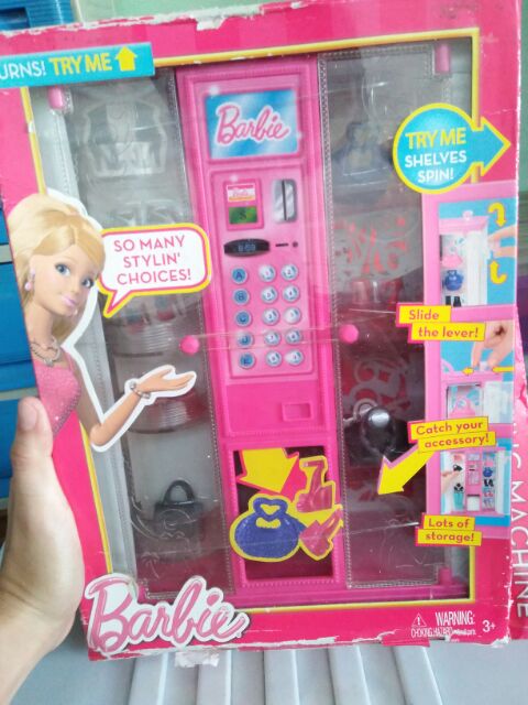 barbie vending machine