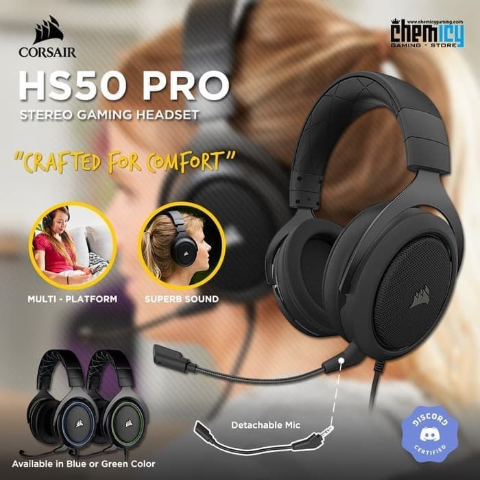 corsair hs50 vs hs 50 pro