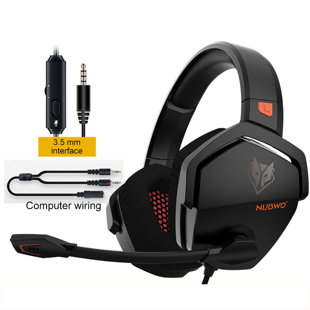 [TOP] NUBWO N16 Over Ear Gaming Headset Noise Cancelling Headphones ...