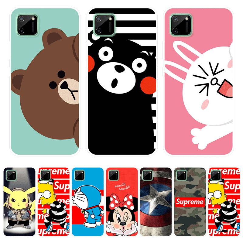 Realme C11 Case Cartoon Silicone TPU Back Cover Realmec11 C 11 Cartoon Soft Phone Case Shopee