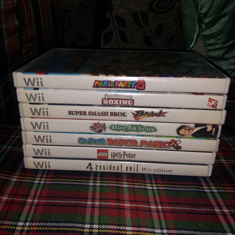 Used Original Nintendo Wii Games Shopee Philippines