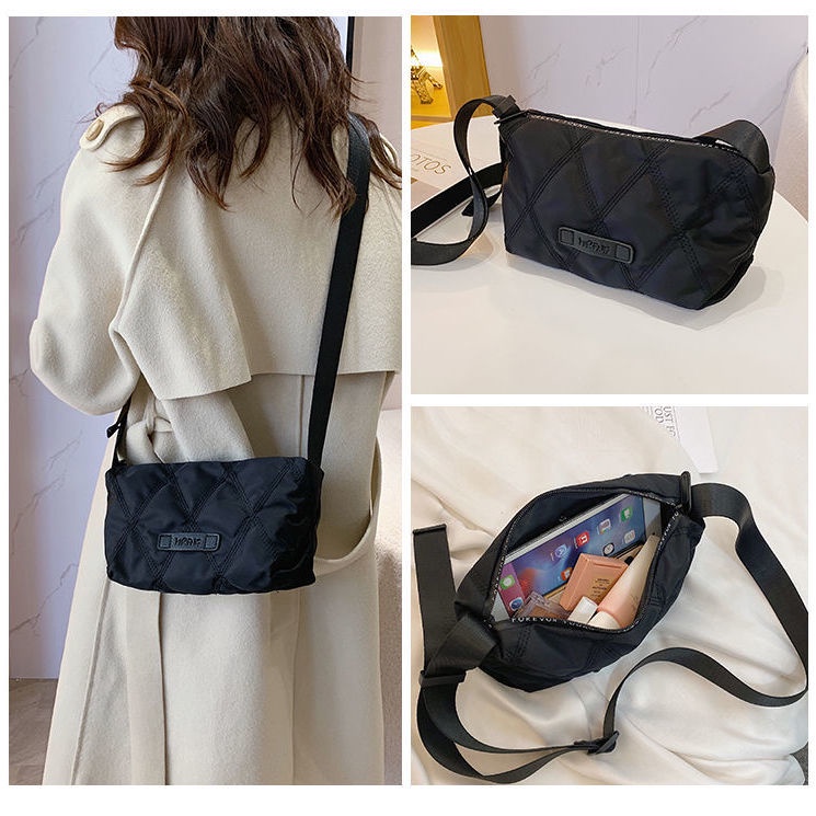 2021 New Fashion Shoulder Messenger Bag Woman Casual Allmatch Diamond