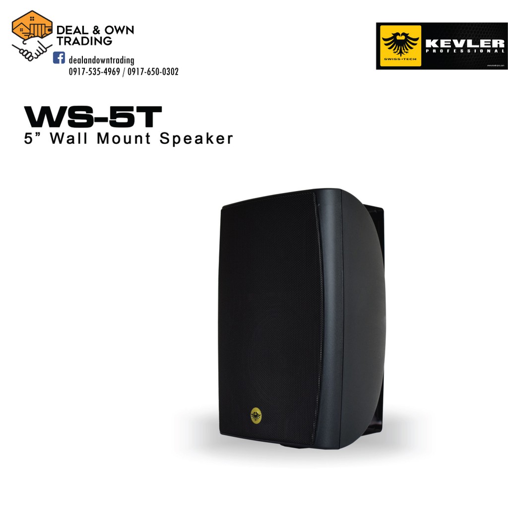 Kevler WS5T Wall Mounted Speaker 150W Shopee Philippines