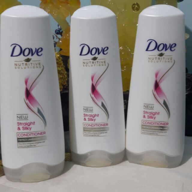 Dove Conditioner Straight Silky Buy 1 Take 1 Shopee Philippines