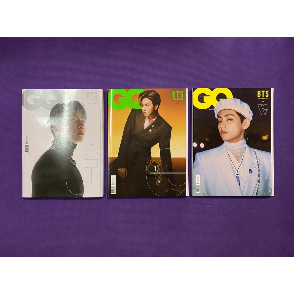 [BRAND NEW] BTS GQ and VOGUE Magazines (OT7 Group, Jungkook, SUGA ...