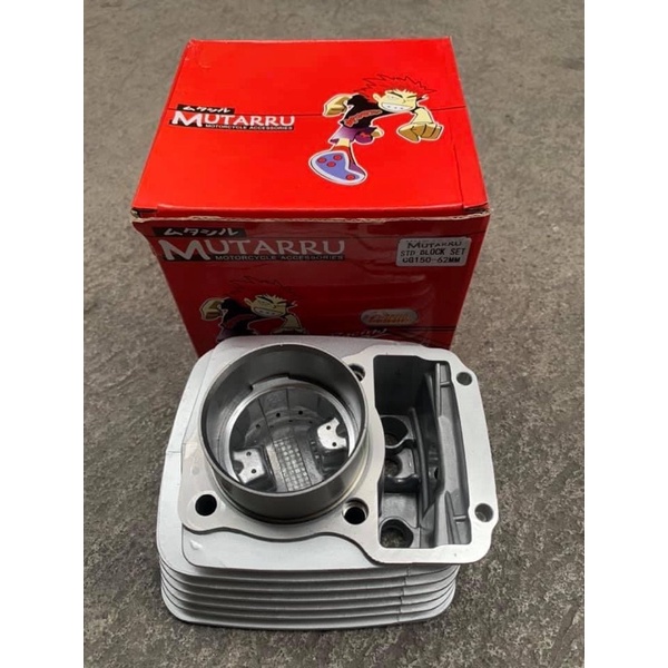 Mutarru Cylinder Block Bore kit steel CG150 62MM | Shopee Philippines