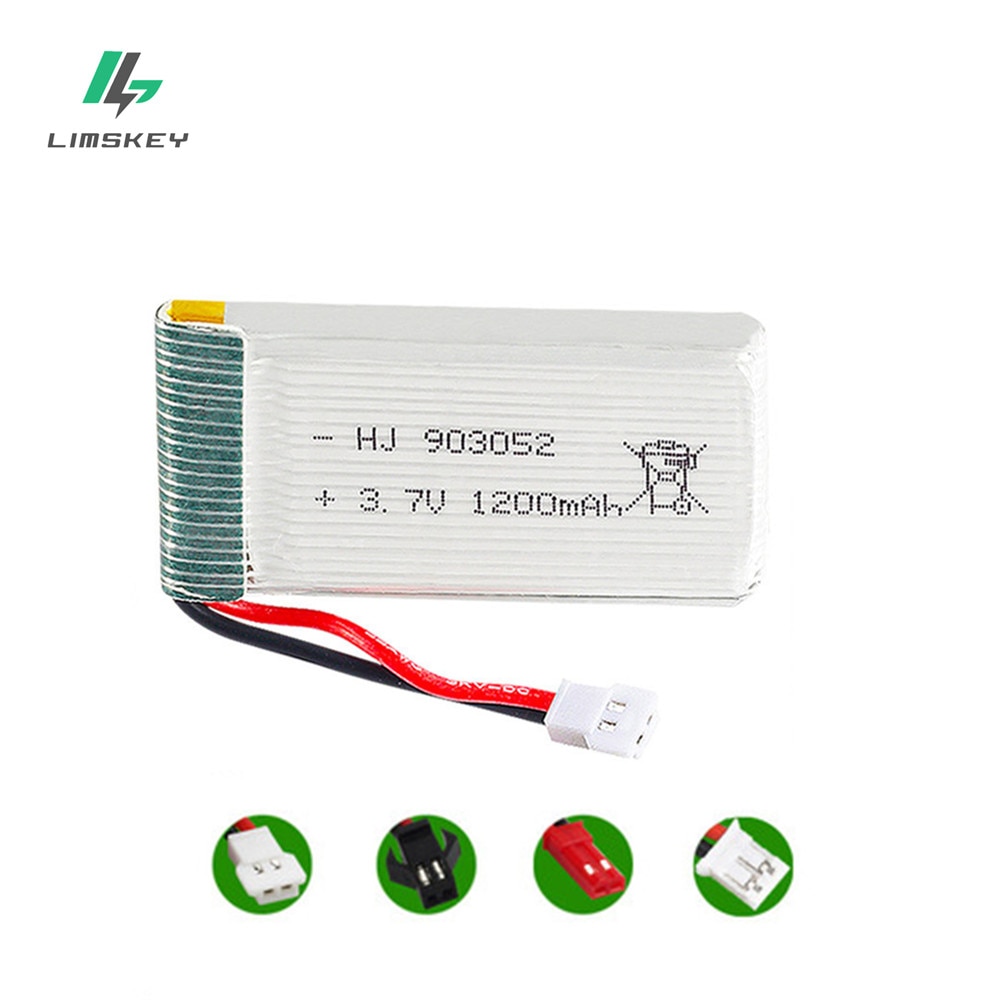 with 4 In 1 X4 Battery Charger for Syma X5 X5C 3.7V 650mAh 25C Lipo Battery 4pcs