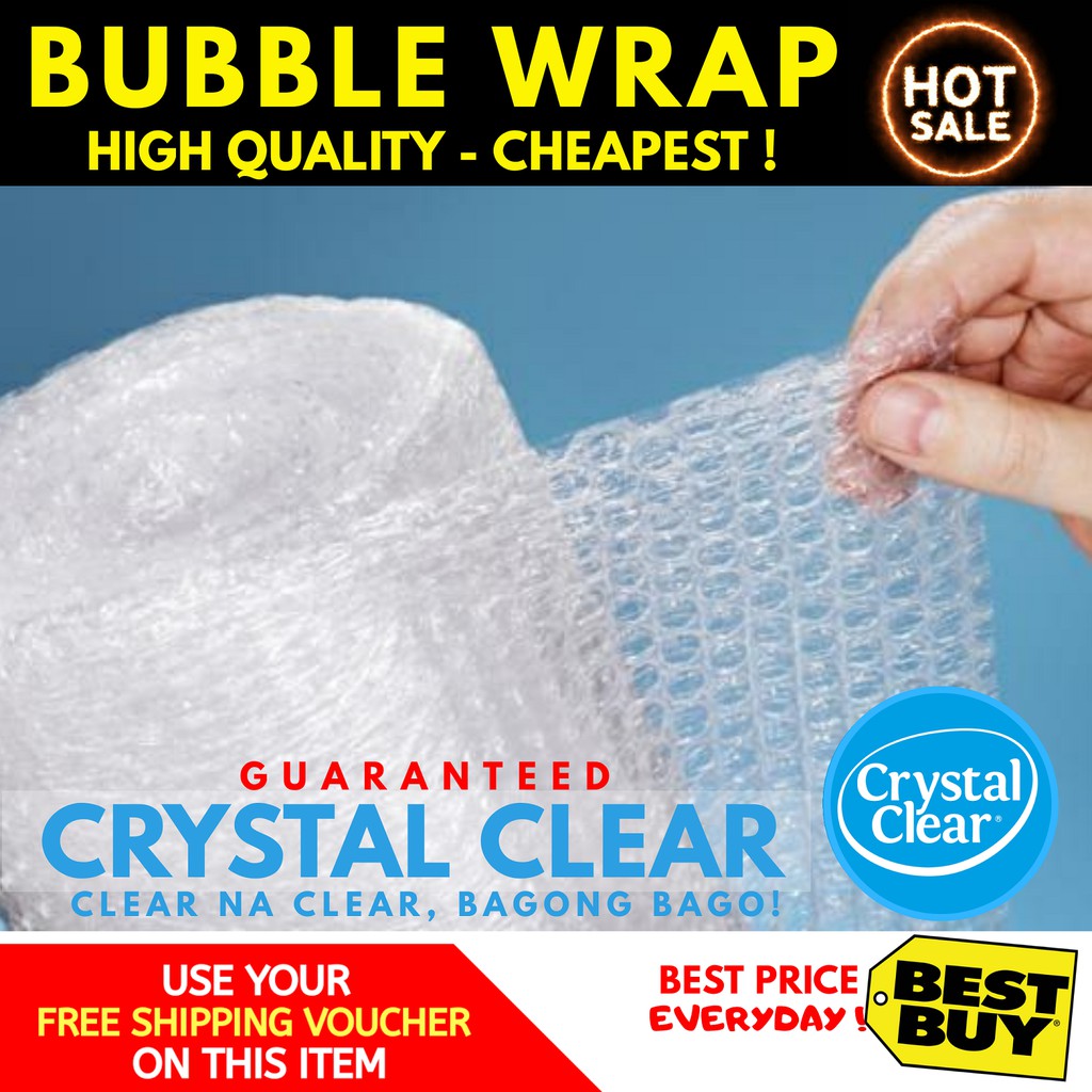 Bubble Wrap CHEAPEST 40 PRICE IS PER YARD Shopee Philippines