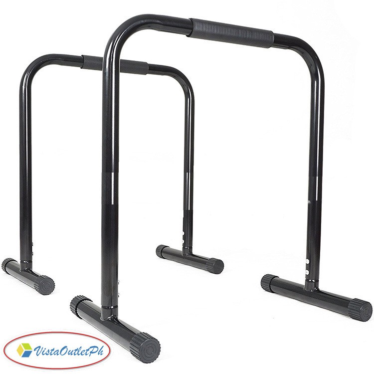 Portable Parallel Dip Bars Gymnastic Equalizer Parallettes Shopee Philippines