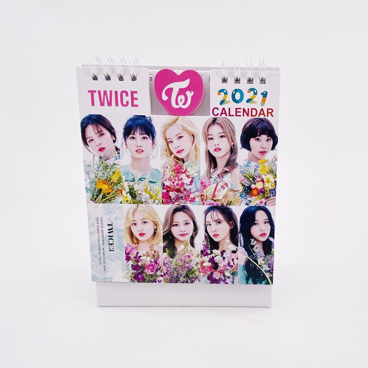 New Year 21 Kpop Desk Calendar Seventeen Twice Photo Shopee Philippines