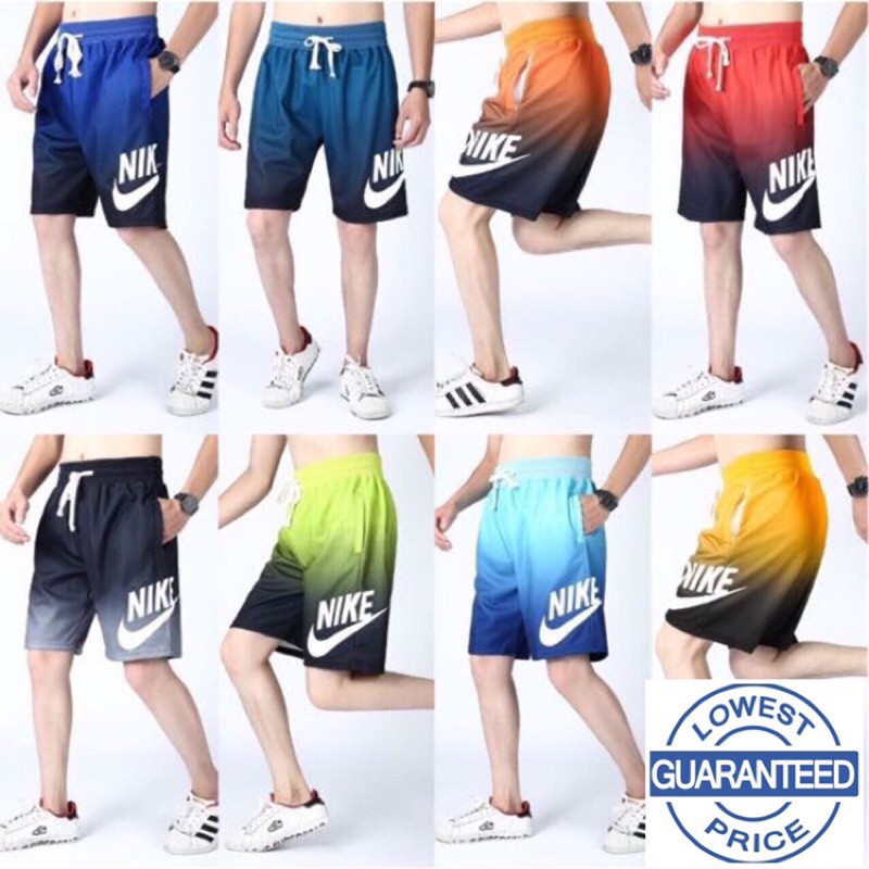 Nike Casual cotton short gradient unisex | Shopee Philippines