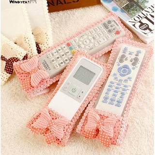 Mr.Dolphin #18.5*8cm.Lace TV Remote Control Protect Anti-Dust Fashion Cute Cover Bags #7