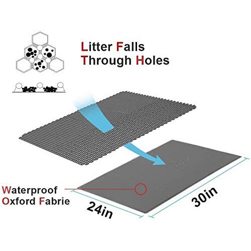 【Philippine cod】 Cat Litter Mat EVA Double Layer pet cat litter pad Bottom Non-slip Litter Box Ma #2