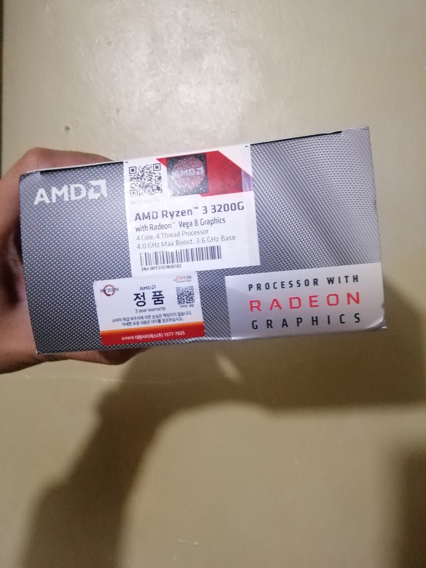 Bundle With Amd Ryzen 3 30g 4 Core 3 6 Ghz 4 0 Ghz Max Boost Socket Am4 65w Desktop Processor Shopee Philippines