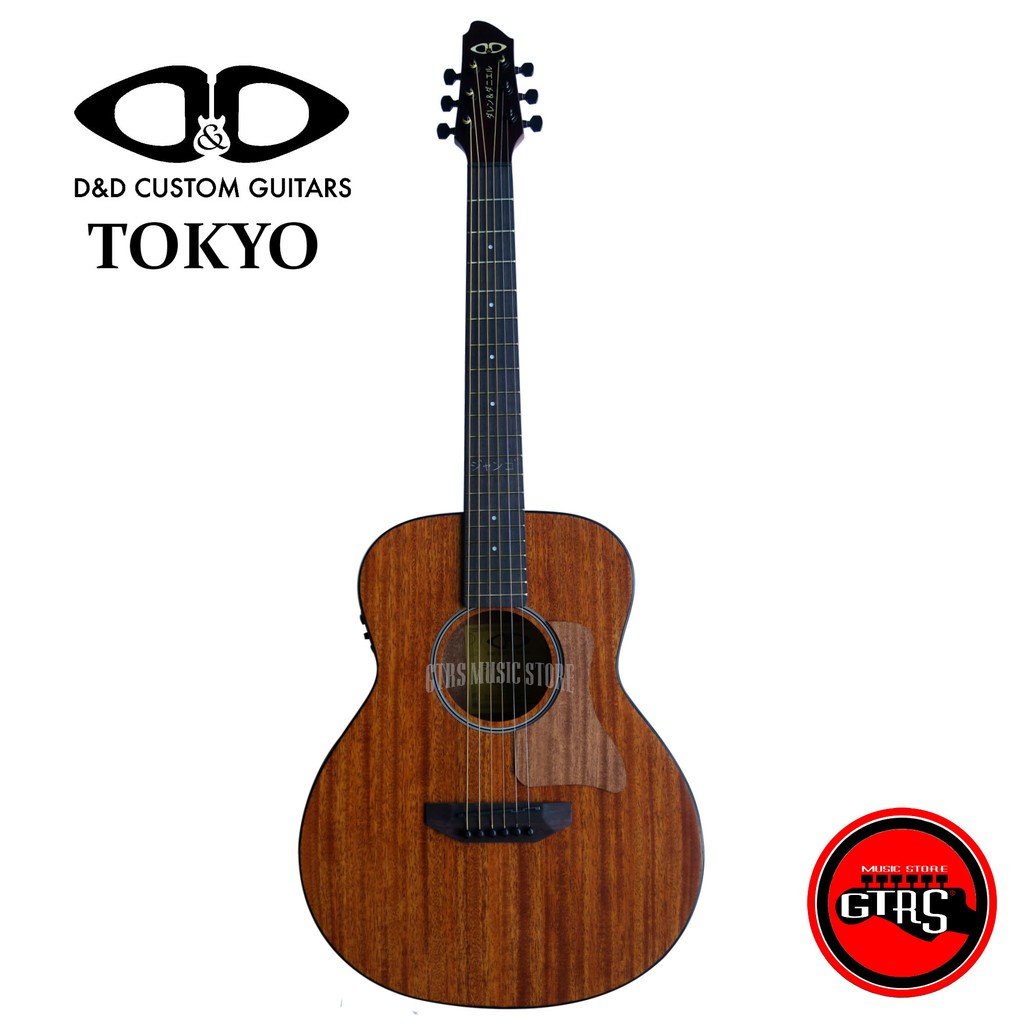 D&D Jr. Django Tokyo Edition Acoustic Guitar with Cherub GT2 Pickup