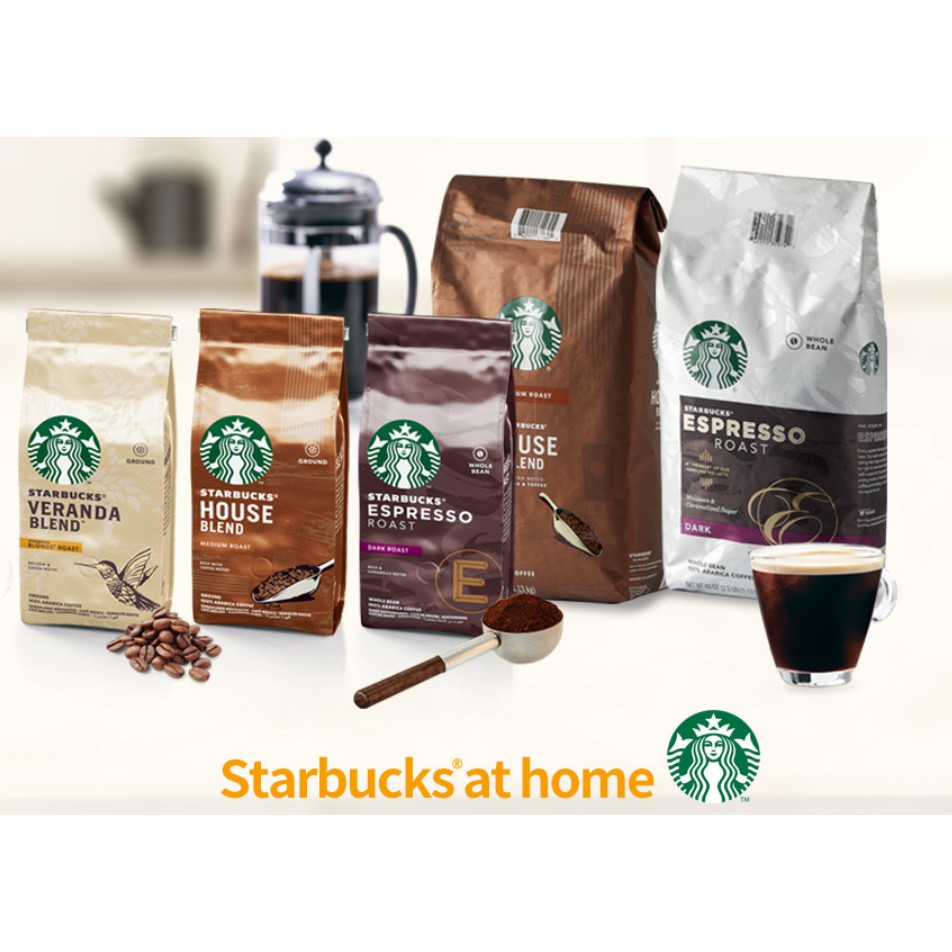 Starbucks Starbucks Coffee Beans 200g Whole Bean Grinding Types Shopee Philippines