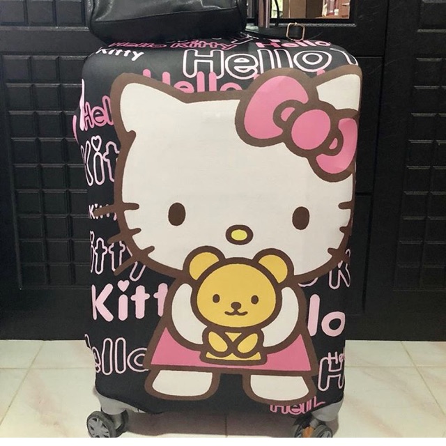Hello kitty medium luggage cover Shopee Philippines