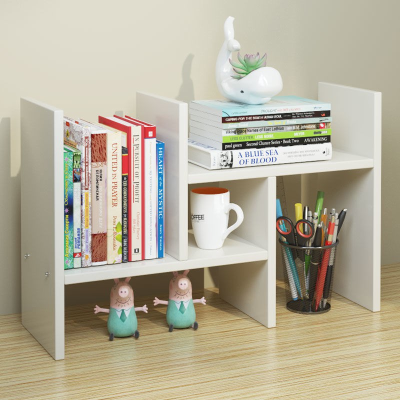 Mini bookshelf Easy desk bookcase dormitory shelf Mini bookshelf Easy desk bookcase dormitory shelf