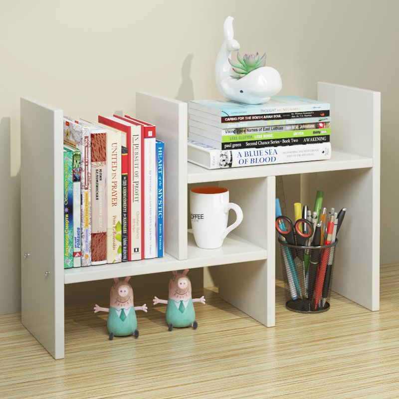 Mini bookshelf  Easy desk bookcase dormitory shelf 