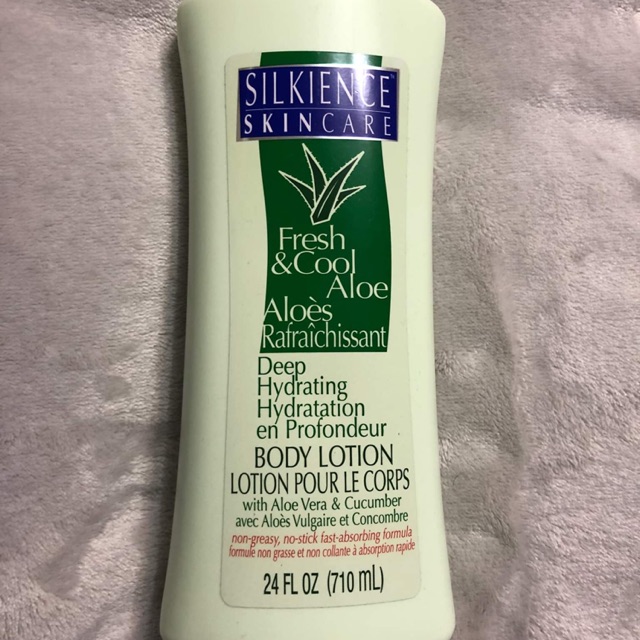 silkience body lotion
