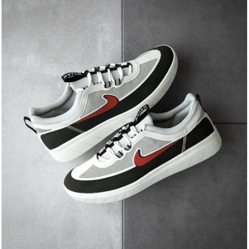 nike sb nyjah free white red