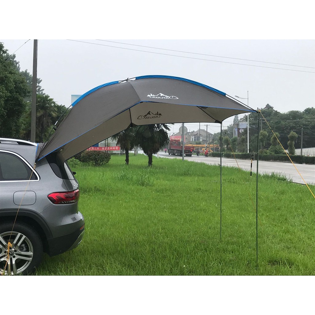 VEVOR Car Awning Car Tent Retractable Waterproof SUV Rooftop Sand VEVOR