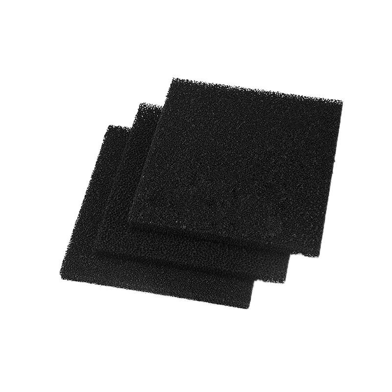 Eurobuy 10pcs Activated Carbon Filters Sponge 13cm x 13cm for Soldering Smoke Absorber Fume Extractor 
