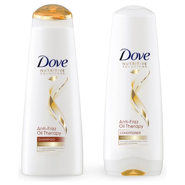 Dove Anti Frizz Oil Therapy Shampoo Or Conditioner Shopee Philippines