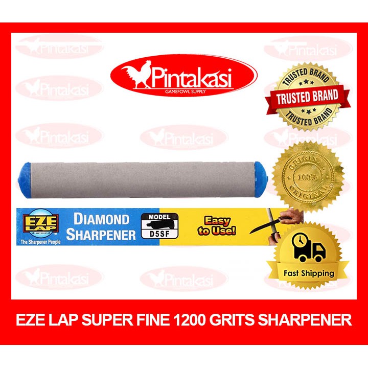 EZE Lap Diamond Sharpener (SUPER FINE 1200 grits) for Gamefowl Gaffing