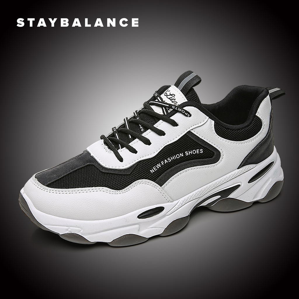 Stay Balance D'L Korean Casual Sneaker Shoes For Men | Shopee Philippines