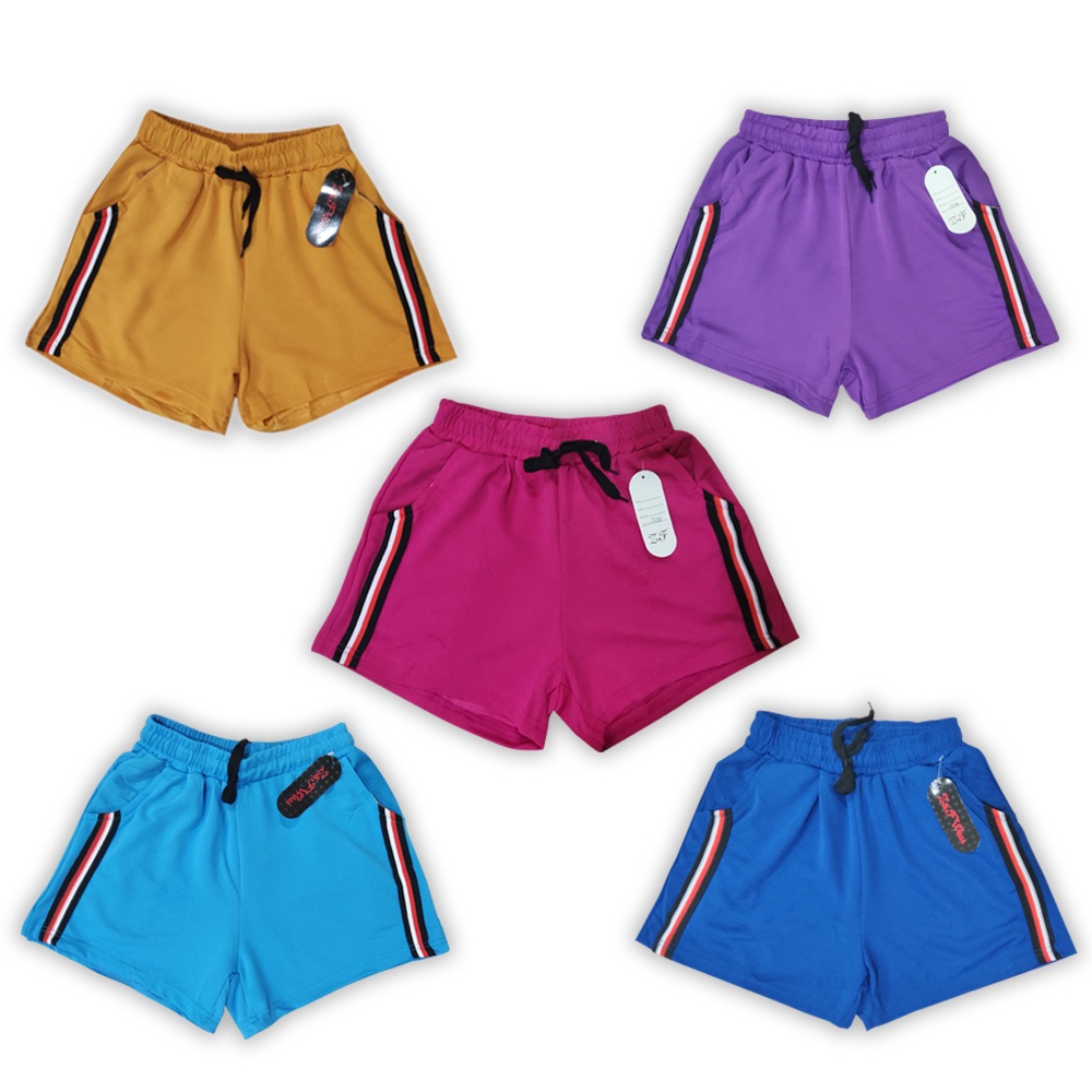 Ladies New Trending Plain Colors Dolphin Sexy Short With Lining Free Size Fits Sizes 25 30 3922