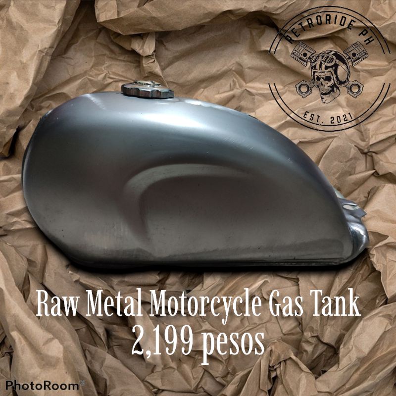 Raw Metal Motorcycle Gas Tank Shopee Philippines