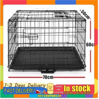 XL，Large pet cage，Black pet cage collapsible dog / cat / chicken / rabbit cage #1