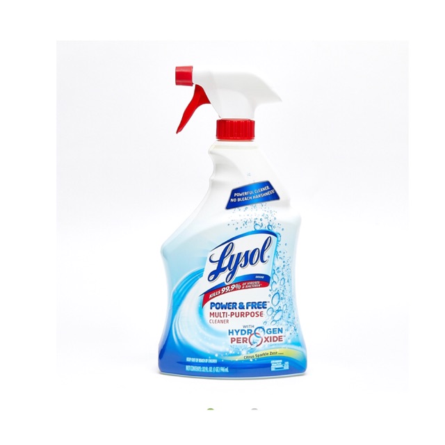 Lysol Power & Free Citrus Sparkle Zest MultiPurpose Cleaner with