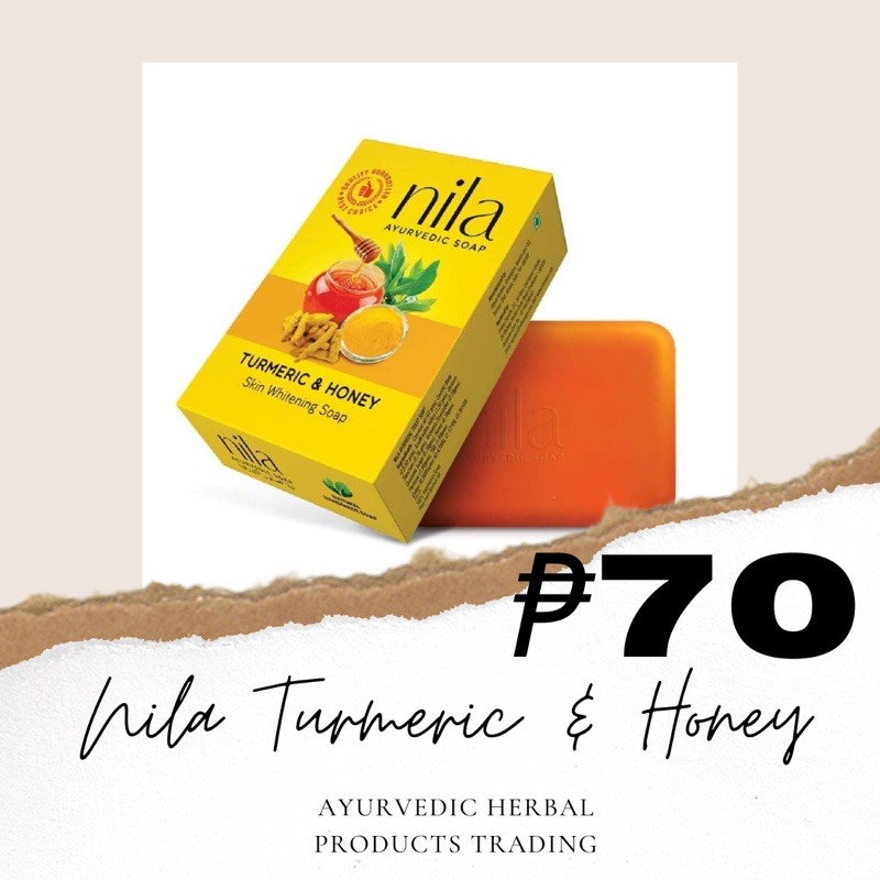 Nila Turmeric & Honey Soap (ORIGINAL) Shopee Philippines