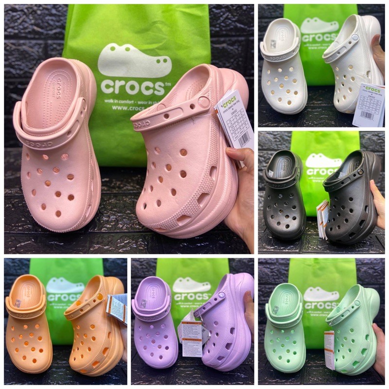 sequin bae crocs