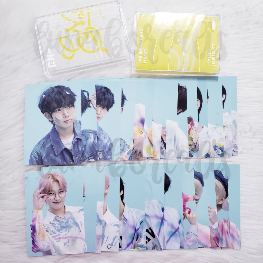 ENHYPEN Official ENniversary Hybe Insight Photocards (tingi/per piece ...