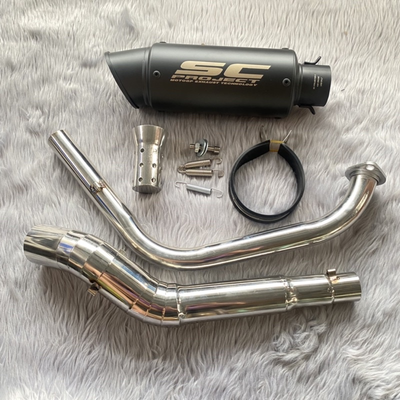 sc project exhaust price for r15