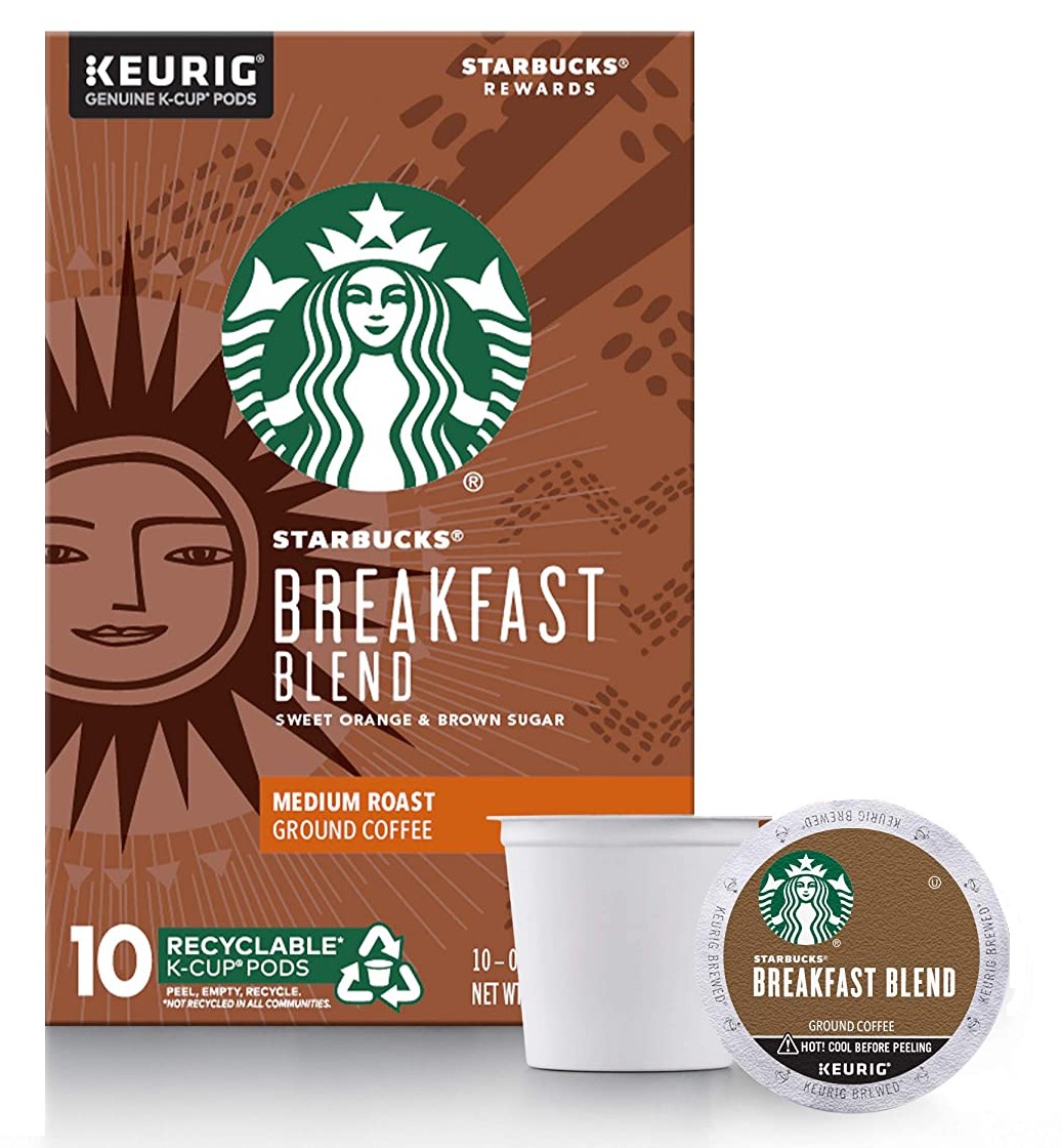 breakfast blend coffee pods