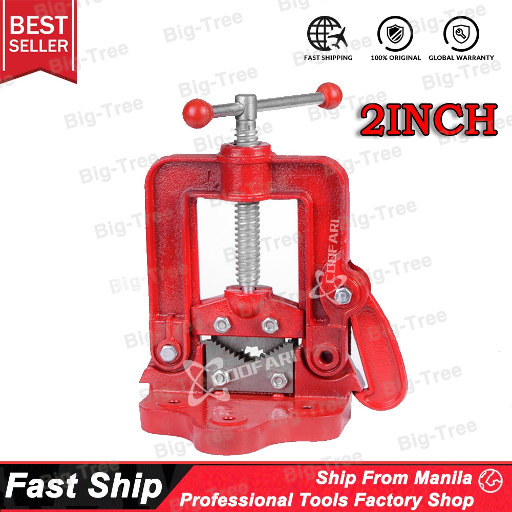 Hunter 2inch 3 inch Vise Table Vice Workbench Rotating Clamp Pipe Vise